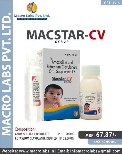 MACSTAR CV DRY SYRUP